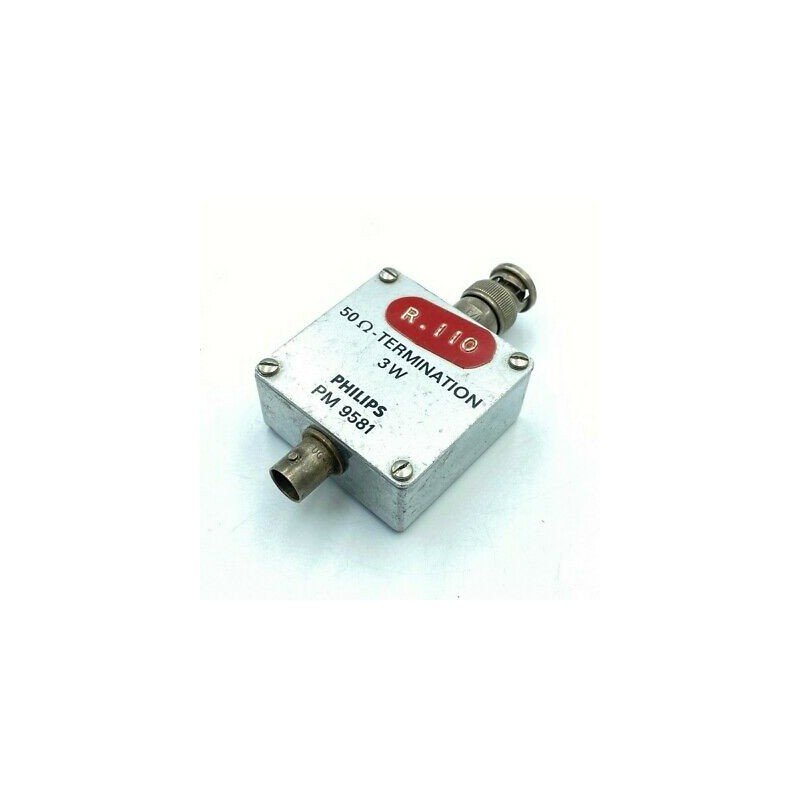 PM8581 1W 50OHM PHILIPS FEED THROUGH TERMINATION RF BNC