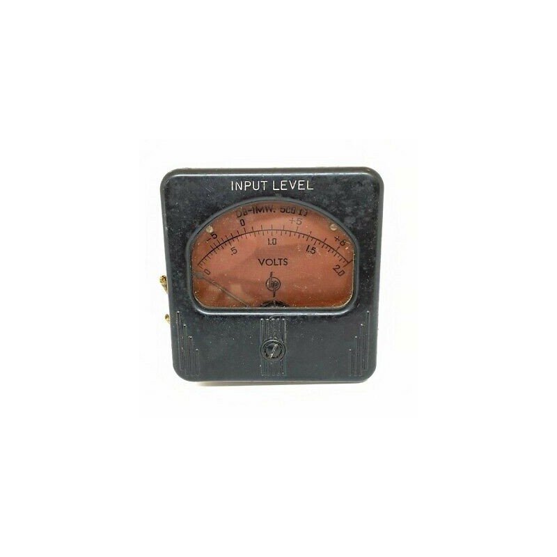 0-2V -5/+8DB INPUT LEVEL METER DB-IMW HP ILLUMINATED