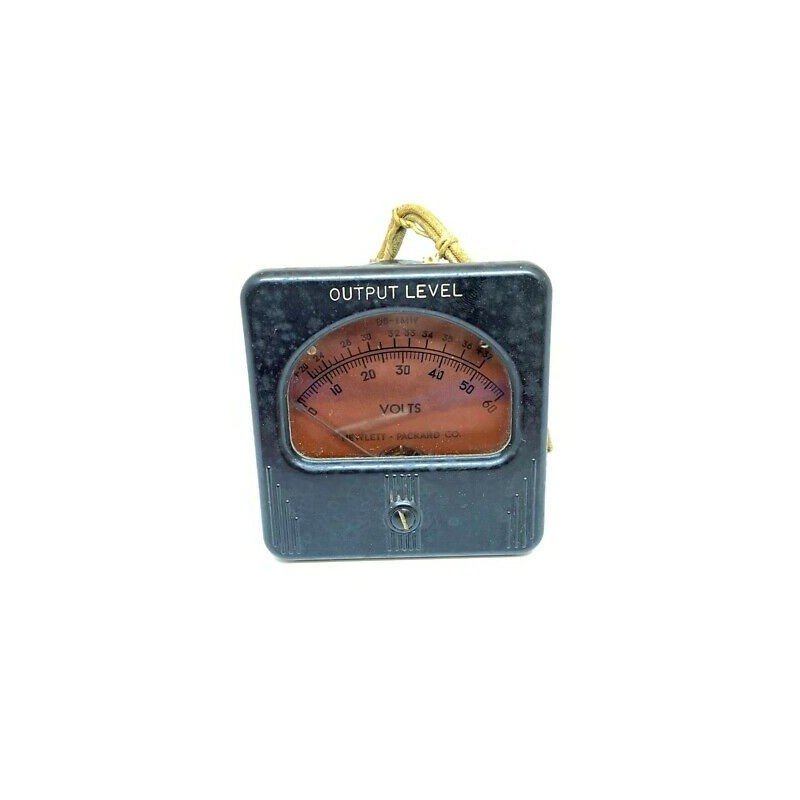 0-60V +20/+37DB OUTPUT LEVEL METER DB-IMW HP ILLUMINATED
