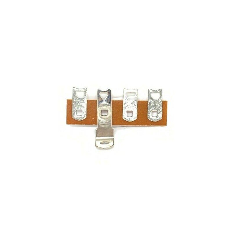 TERMINAL STRIP CONNECTOR BAKELLITE 4 LUG NOS FOR TUBE AMPLIFIERS 4cm