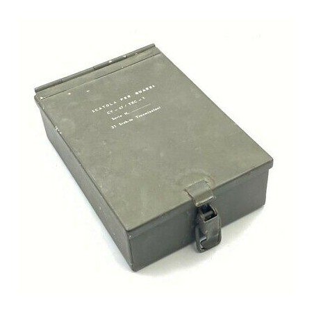 MILITARY QUARZ CRYSTAL CASE METAL TRC-1 CY-67