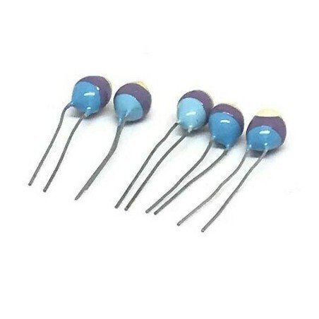 6.8uF 3V RADIAL DIP TANTALUM CAPACITOR KEMET  QTY:5