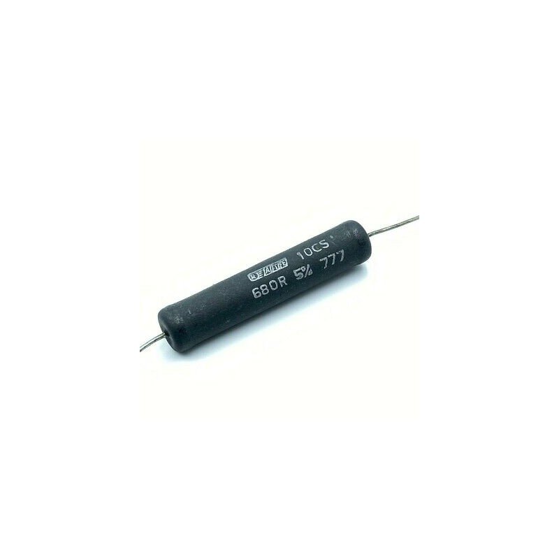 680R 680OHM 10W 10CS 5% RESISTOR WIREWOUND ATES