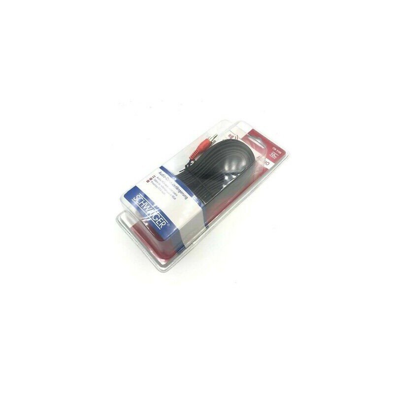 SCHWAIGER CIK 5155 2RCA MALE TO 2RCA FEMALE AUDIO CABLE 10M
