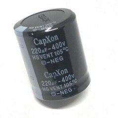 220UF 400V RADIAL ELECTROLYTIC CAPACITOR HS221M400 CAPXON