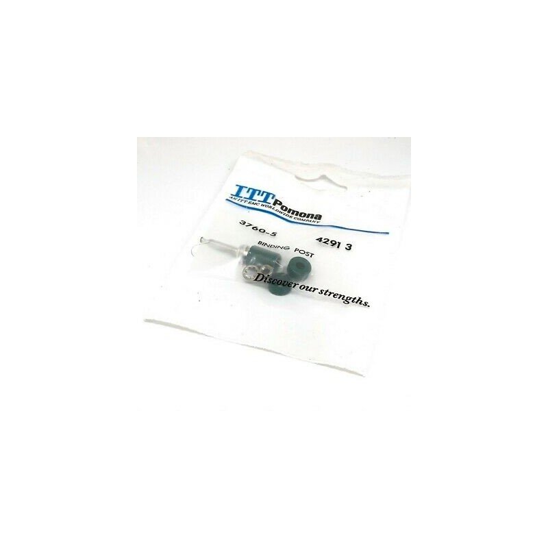 3760-5 Pomona Green Binding Post Test Plug ITT