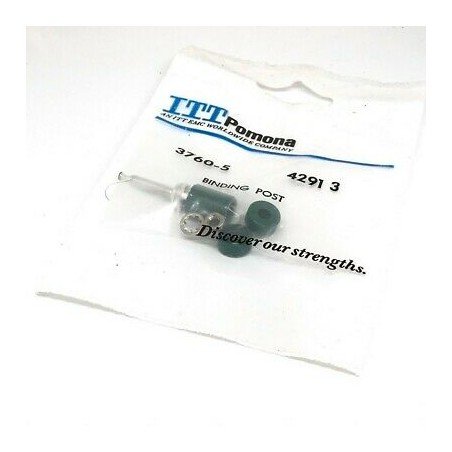 3760-5 Pomona Green Binding Post Test Plug ITT