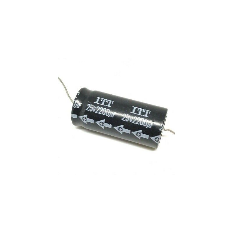 2200UF 25V Axial Electrolytic Capacitor ITT