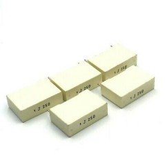 1UF 1000NF 250V RADIAL FILM CAPACITOR QTY:5
