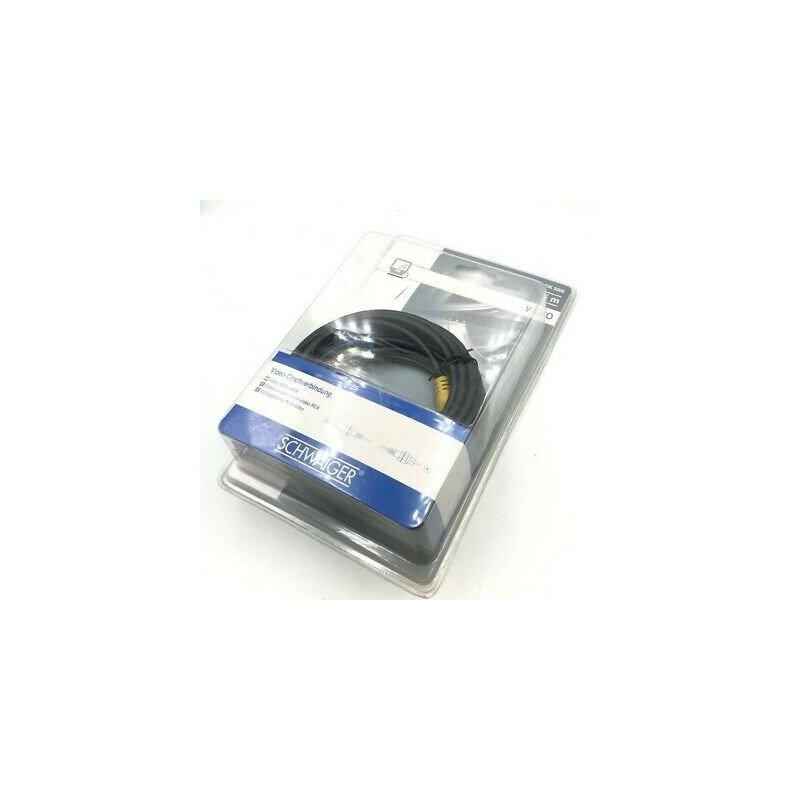 SCHWAIGER CIK5005 VIDEO CABLE RCA MALE TO RCA MALE 5M