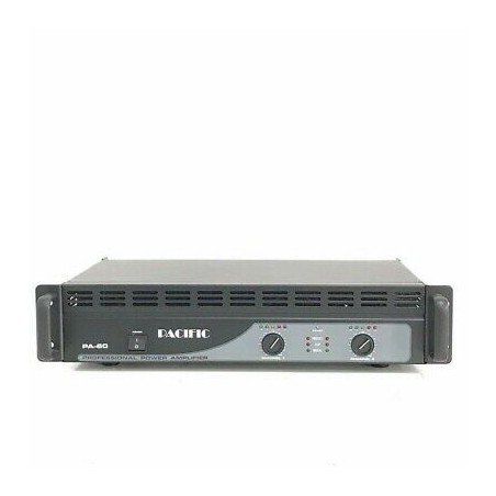 PACIFIC PA-60 POWER AMPLIFIER 2x60W