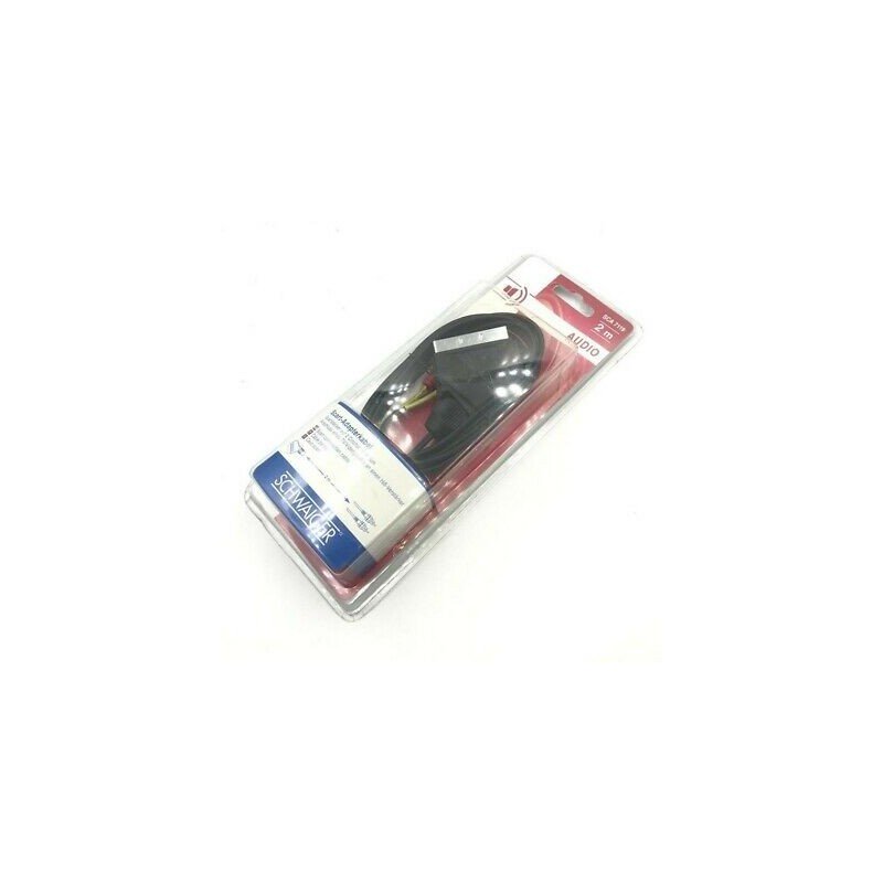 SCHWAIGER SCA 7119 2RCA MALE TO SCART AUDIO CABLE 2M