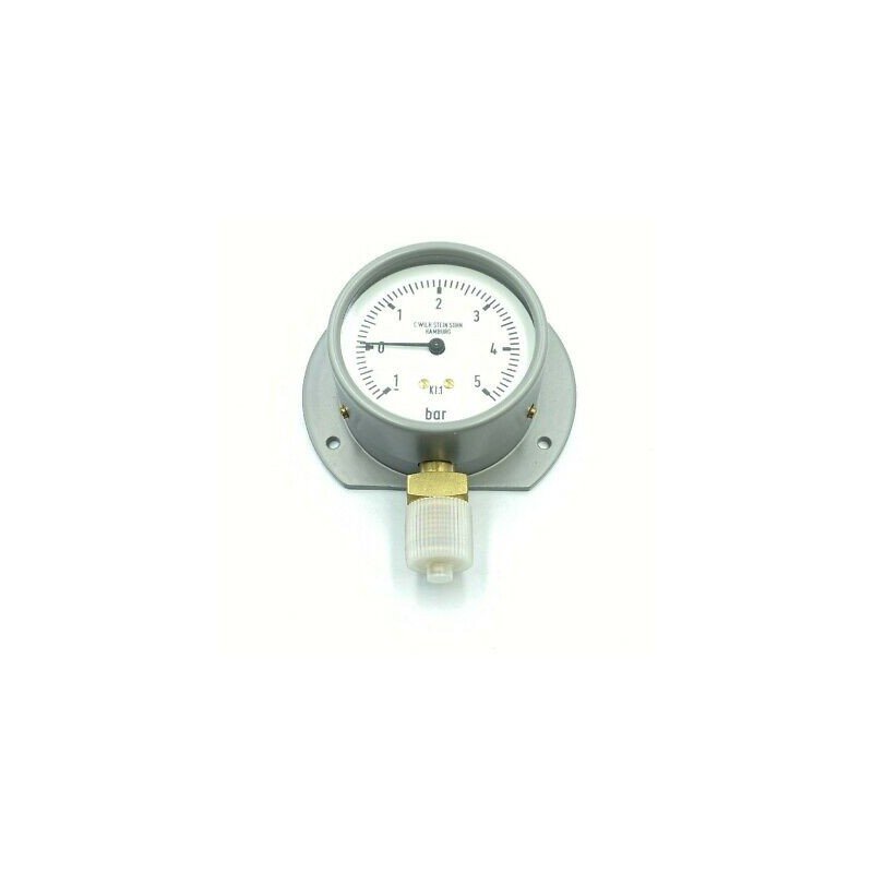 Pressure Gauge Manometer Stein / WIKA -1 to 5 Bar 6685-12-304-6348 C7072