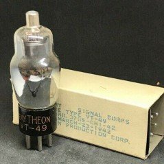 VT49 ELECTRON VACUUM TUBE VALVE RAYTHEON