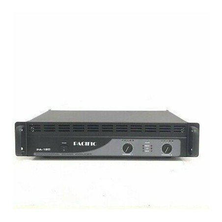 PACIFIC PA-120 POWER AMPLIFIER 2x120W