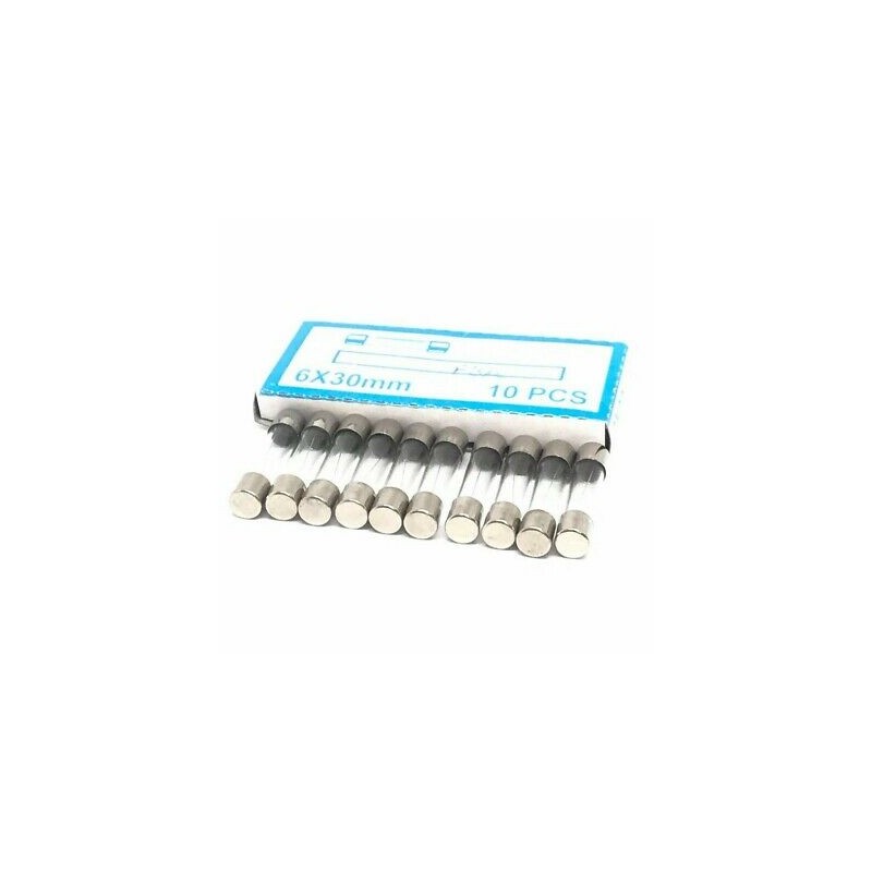 20A Quick Blow Fast Acting Glass Fuse 6x30mm QTY:10