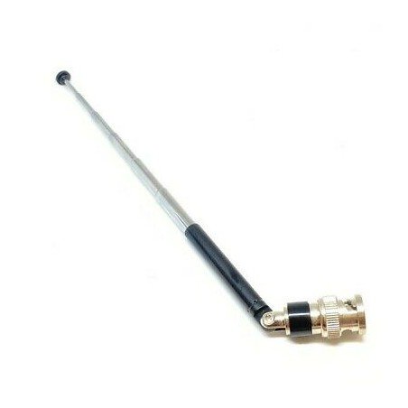 WHIP FOLDED 19CM ANTENNA BNC MALE VHF UHF