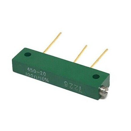 100OHM 100R 10% TRIMMER RESISTOR POTENTIOMETER 450-20