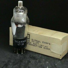VT36 ELECTRON VACUUM TUBE VALVE SYLVANIA