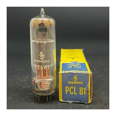 PCL81 ELECTRON VACUUM TUBE VALVE SIEMENS 