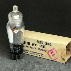 VT49 ELECTRON VACUUM TUBE VALVE HYTRON