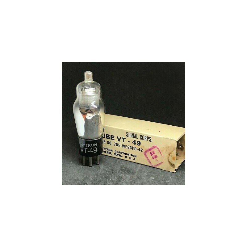 VT49 ELECTRON VACUUM TUBE VALVE HYTRON