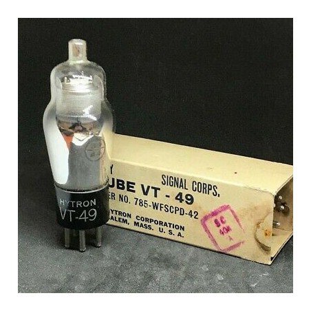 VT49 ELECTRON VACUUM TUBE VALVE HYTRON