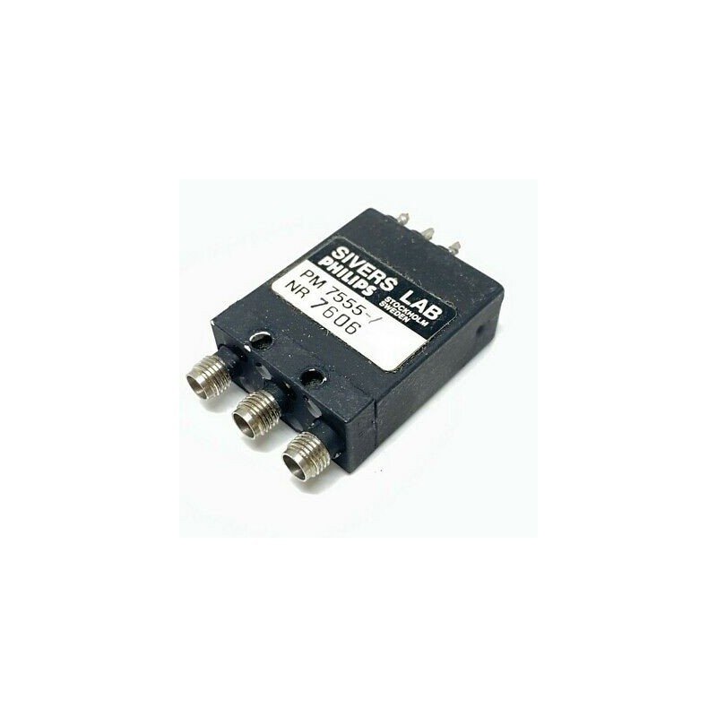 SPDT Latching 28V DC-18GHZ 20ms Coaxial Switch PM7555 Sivers