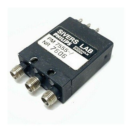 SPDT Latching 28V DC-18GHZ 20ms Coaxial Switch PM7555 Sivers