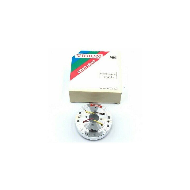 VISION VHS VCR VIDEO RECORDER HEAD REPLACEMENT DDRMU0002HE02