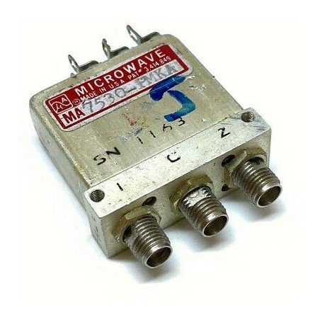 MA7530 SPDT SMA Coaxial Switch 28VDC Microwave Associates
