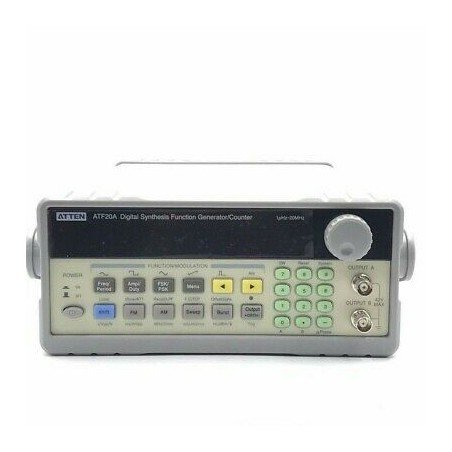 ATTEN ATF20A 0-20MHZ DIGITAL SYNTHESIS FUNCTION GENERATOR COUNTER