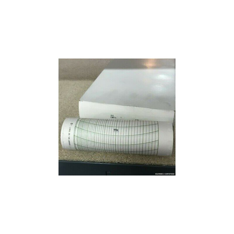 C4A7-3 GE Esterline Angus Paper Roll Chart Recorder Recording Chart