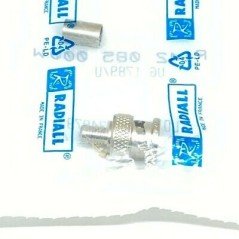 R142085000W RADIALL BNC (M) CONNECTOR FOR KX6A, RG-59, UG1789/U