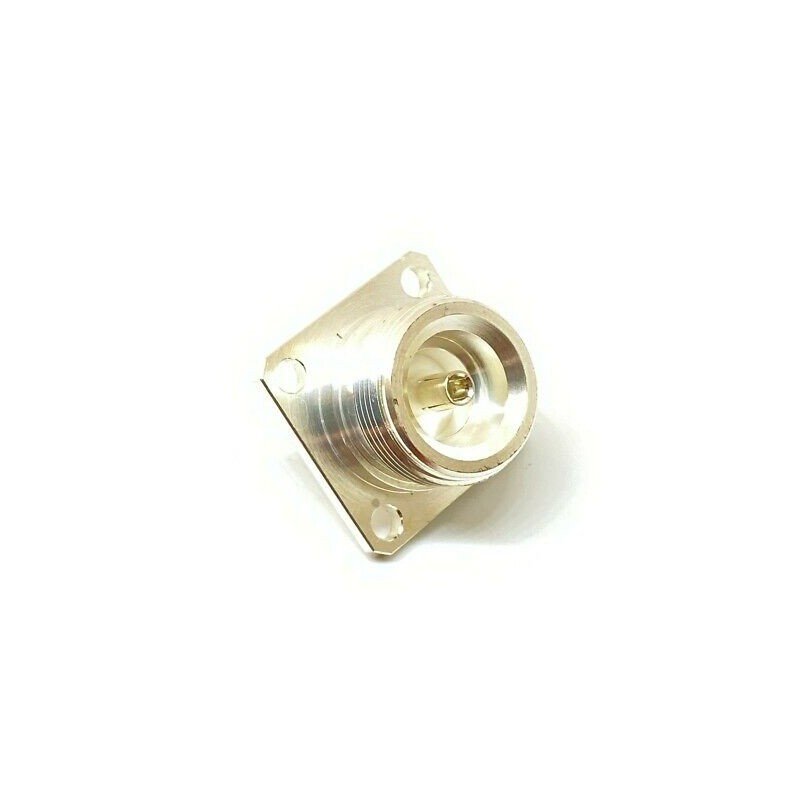 4.3/10 (F) CONNECTOR PANEL MOUNT SILVER PLATED