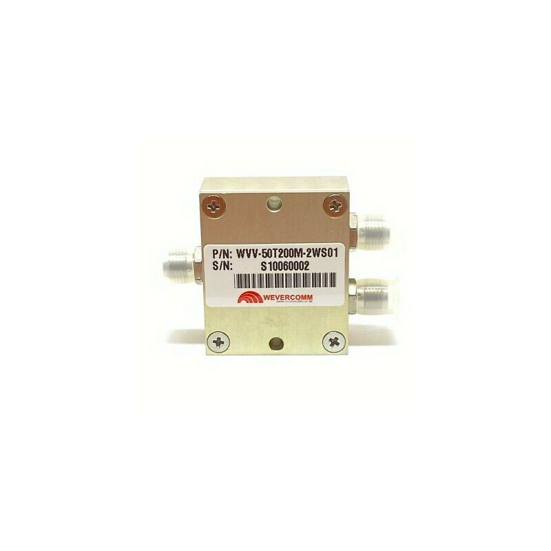 50-200MHZ SMA 2 WAY POWER DIVIDER WVV-50T200M-2WS01 WAVECOMM