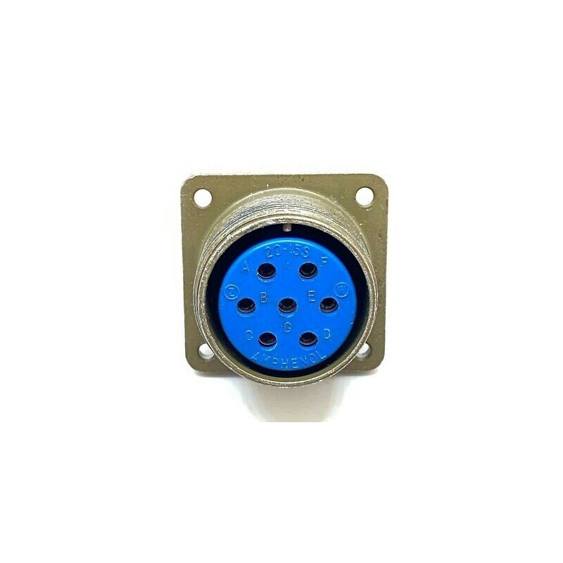 20-15S AMPHENOL INDUSTRIAL CONNECTOR CIRCULAR PANEL MOUNT