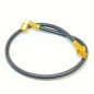 SMA (M) - SMA (F) PANEL MOUNT CABLE ASSEMBLY RG223 38CM