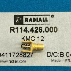 R114426000 RADIALL SMB CONNECTOR SMB STRT JACK RCPT PCB SOLDER LEGS