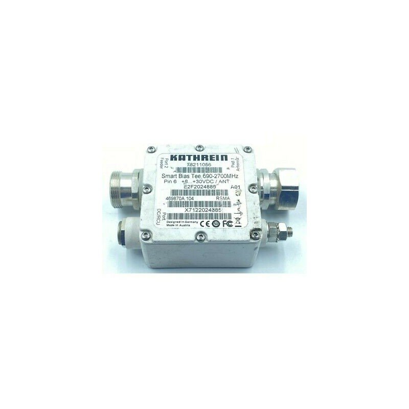 78211056 KATHREIN SMART BIAS TEE 7/16 24V 690-2700MHz