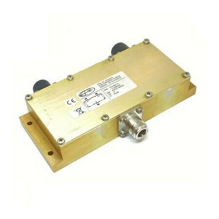 PMOD9832A ETSA 73-88MHZ 200W 2 WAY POWER DIVIDER / COMBINER N TYPE