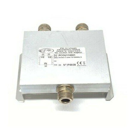PCOU110001 ETSA DCSA 10-1000MHZ N TYPE 2 WAY POWER DIVIDER / COMBINER