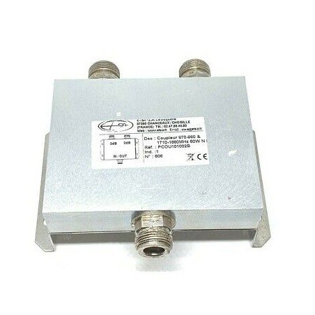 PCOU101002B ETSA 870-960MHZ / 1710-1880MHZ 60W 2 WAY POWER DIVIDER / COMBINER