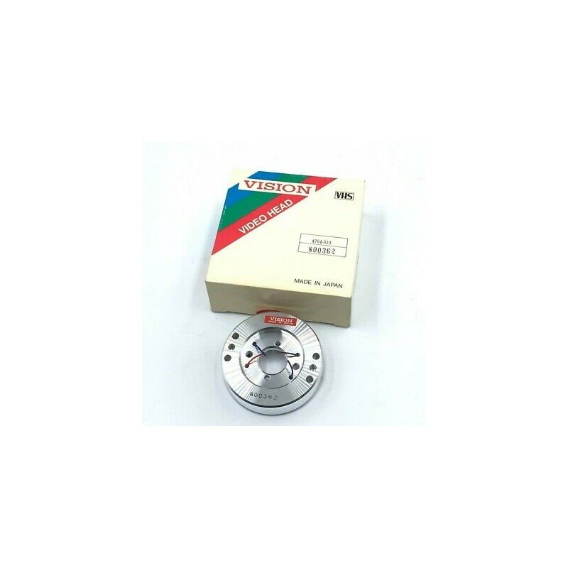 VISION VHS VCR VIDEO RECORDER HEAD REPLACEMENT 4704-010