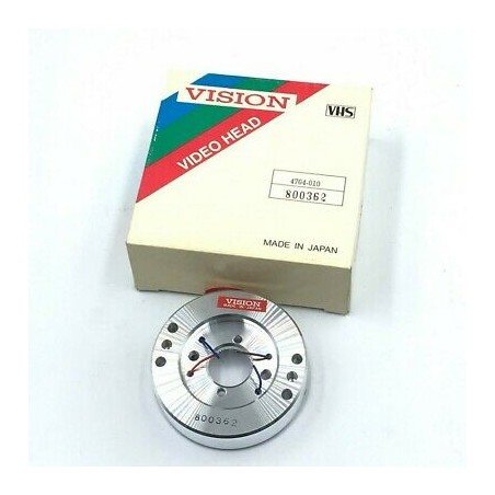 VISION VHS VCR VIDEO RECORDER HEAD REPLACEMENT 4704-010