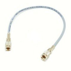 DIN 1.0/2.3 75OHM DC-4GHZ JUMPER CABLE ASSEMBLY L:30CM