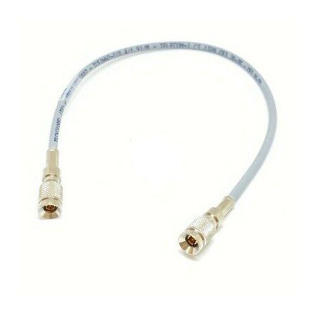 DIN 1.0/2.3 75OHM DC-4GHZ JUMPER CABLE ASSEMBLY L:30CM