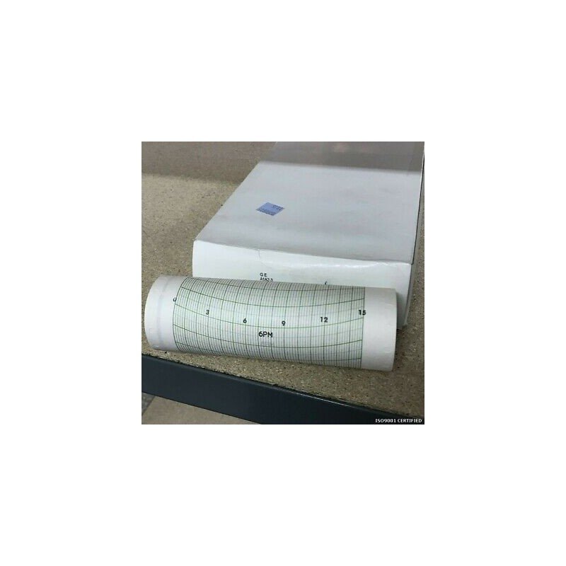 A1A2-3 GE Esterline Angus Paper Roll Chart Recorder Recording Chart