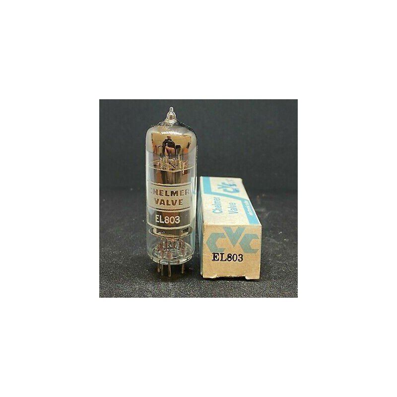 EL803 EL-803 GOLDPIN ELECTRON VACUUM TUBE VALVE CVC