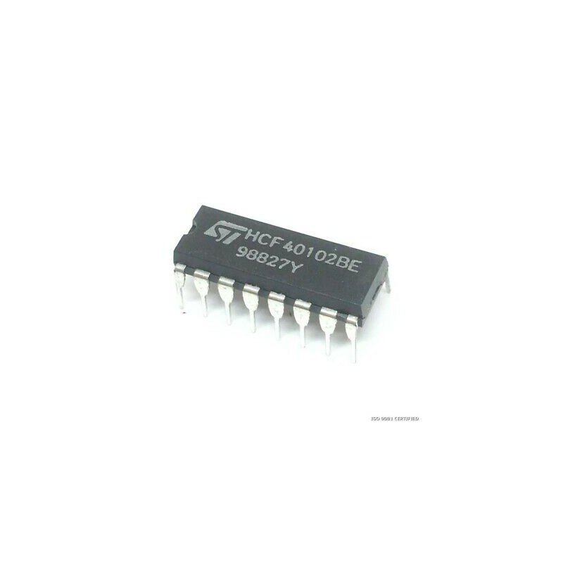 HCF40102BE INTEGRATED CIRCUIT ST THOMSON